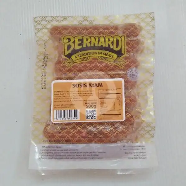 Bernardi Sosis Ayam 500 g | Frozza Frozen Food