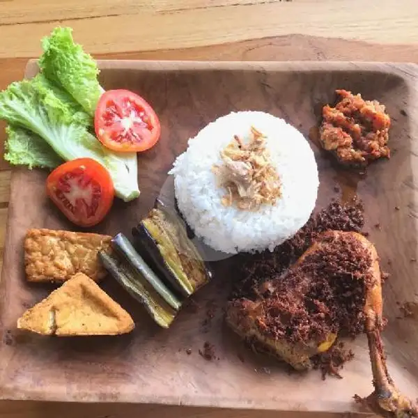 Paket Paru Goreng Serundeng | Ayam Goreng Serundeng Cipo Nasi, Bihun, Mie Geprek Ngopdul Coffee, Imam Bonjol