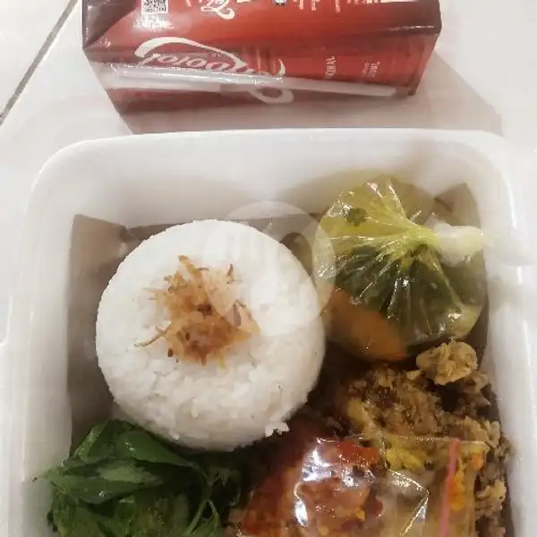 Paket Ayam Kremes Esteh | Ayam Geprek & Pecel Lele Nabila, Air Padang