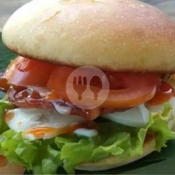 Burger Keju Serut | Gracia Food, Teluk Amboina