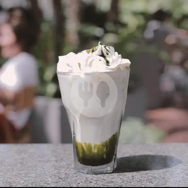 Green Tea Ice | Jardin Cafe, Cimanuk
