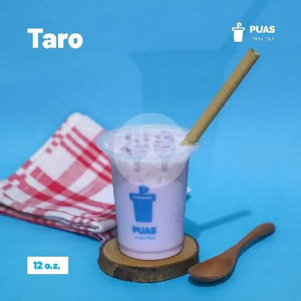 Taro Cup Small | Puas Thai Tea, Denpasar