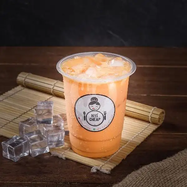 Thai Tea Iced | Nyi'cheap Nasi Tutug Ayam Goreng, Duren Sawit