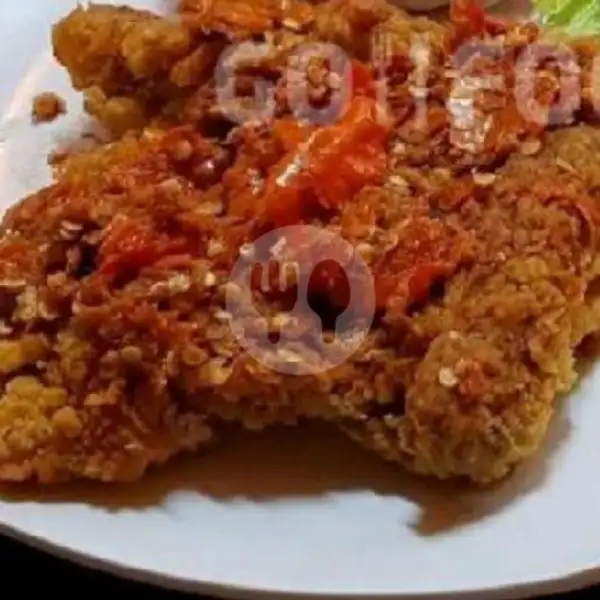 Ayam Geprek Dada/Paha Atas | JFC Wangaya, Denpasar