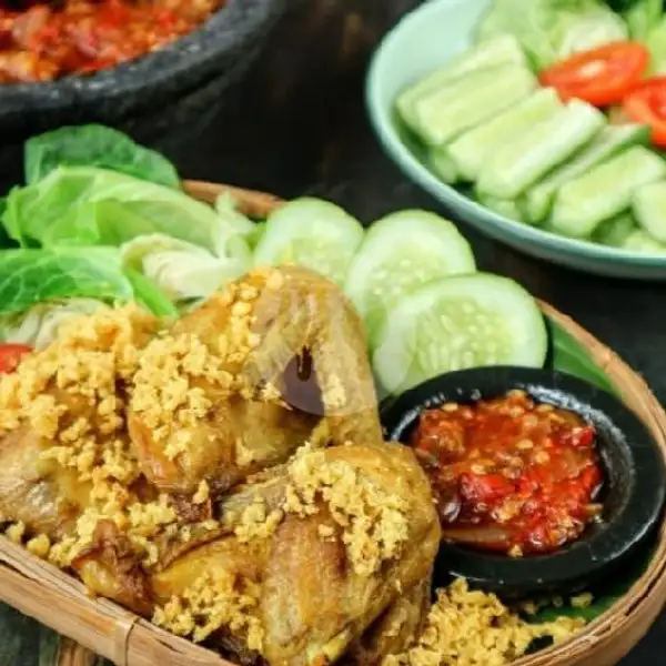Ayam Goreng Kremes + Nasi | Warung Barokah Tradisional Food, Bendungan Sutami