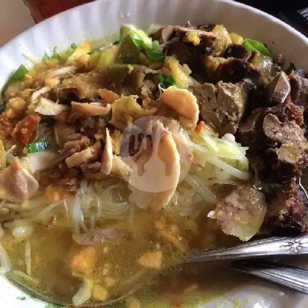 Nasi Soto Jeroan Rempeloati+Es Teh | Ayam Geprek Mama, Kalimantan