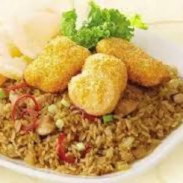 Nasi Goreng Nugget + Sosis | Nasi Goreng Kumis(Bah Ahur)