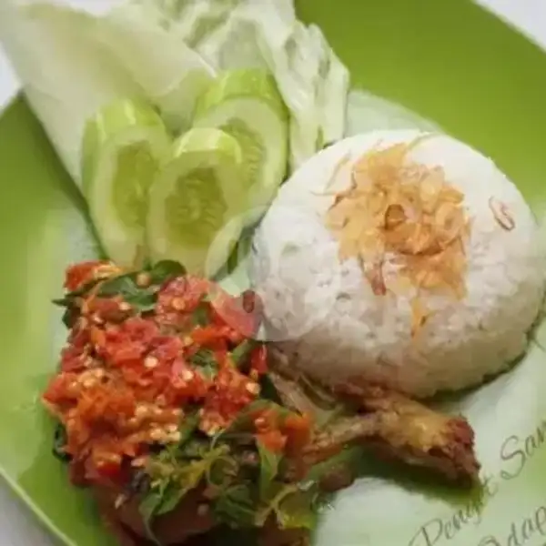 Ayam Sambel Mentah+Nasi Bonus Tempe | PECEL LELE SUZI JAYA