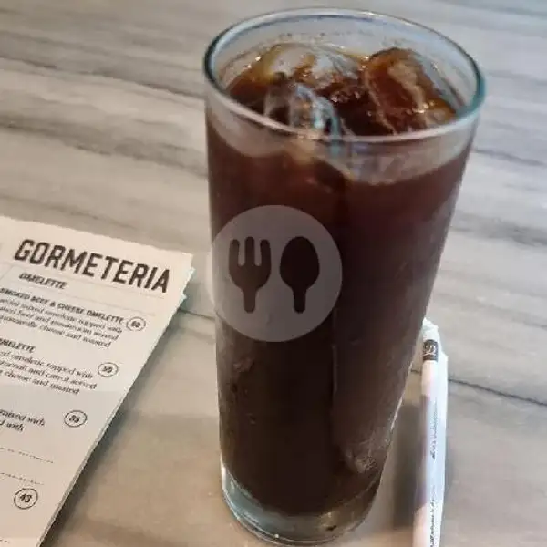 Long Black Cold Coffee | Gormeteria, Cicendo