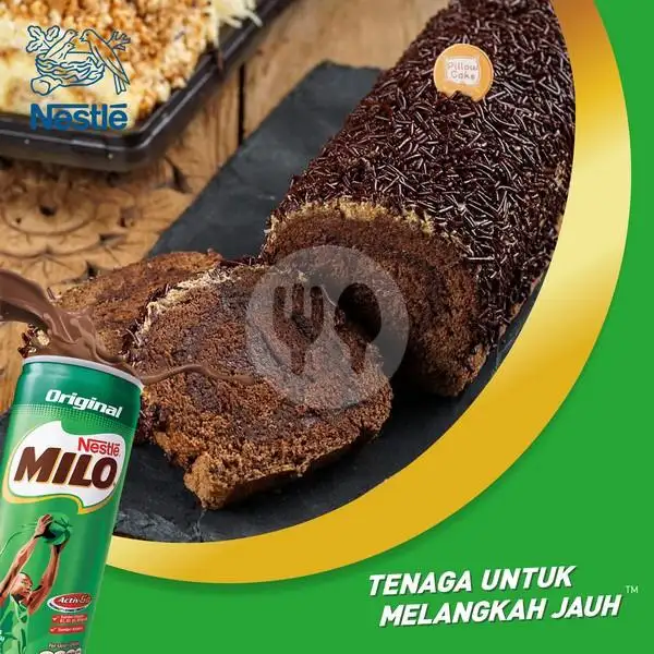 Bolu Guling Coklat + Free Milo | PillowCake, Aceh