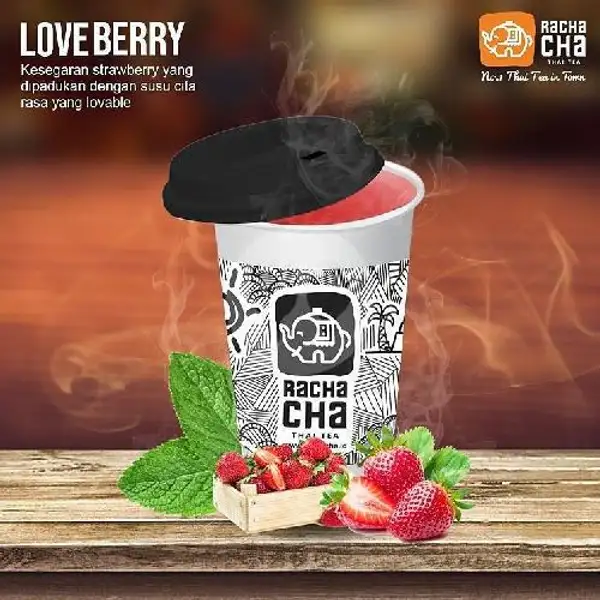 Love Berry Hot | Rachacha Thai Tea Jogja