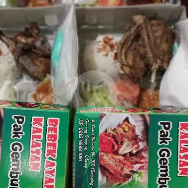 Paket Bebek Goreng Kalasan | Bebek Ayam Kalasan Pak Gembul, Cilacap Tengah