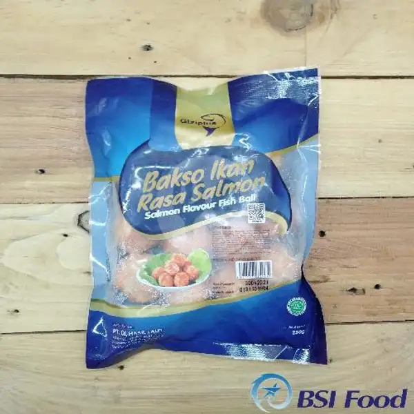 Bakso Ikan Rasa Salmon 250gr GIZIPLUS | BSI Food, Denpasar