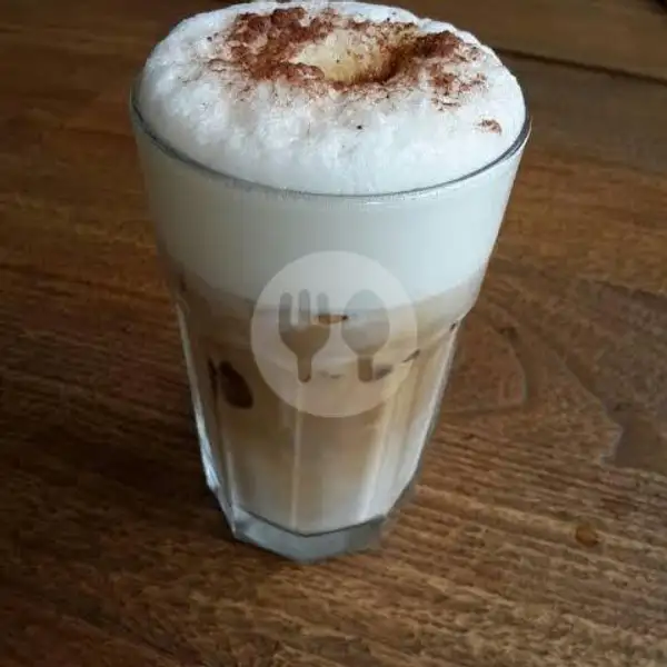 coffe latte ice | Rice Bowl Ayam Teriyaki Bibi Lung, Takoyaki, Indomie, Samoja Dalam