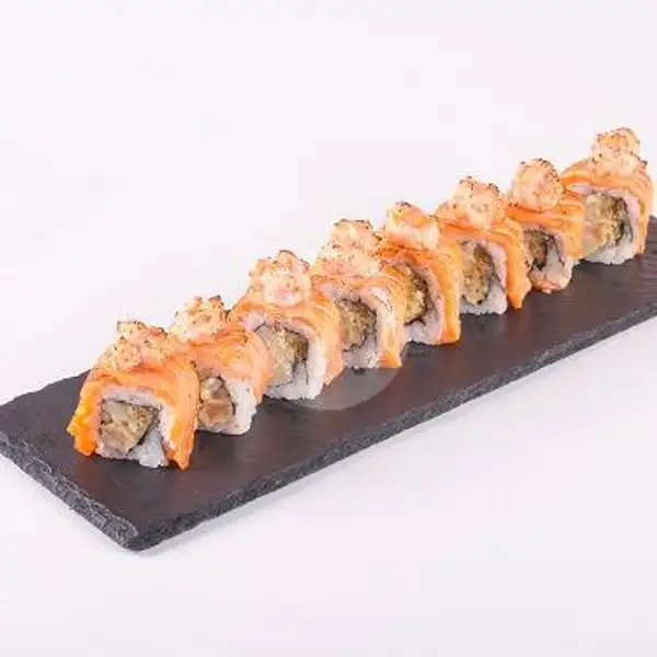 Jumbo Salmon Roll | Peco Peco Sushi, Tunjungan plaza 2