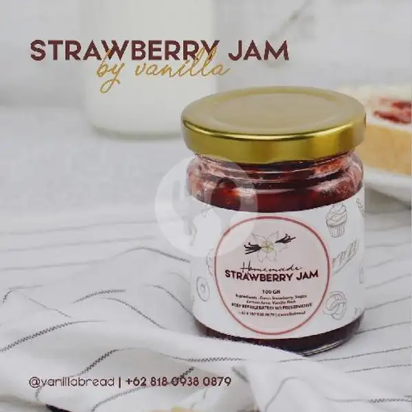 Strawberry Jam 100ml | Vanilla Bread Club, Kopo Permai