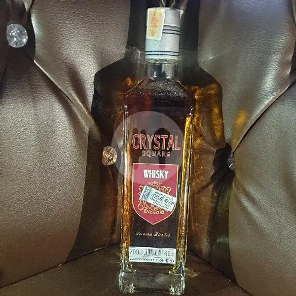 Crystal Square Whisky 750 Ml | Vhanessa Snack, Beer, Anggur & Soju, Puskesmas