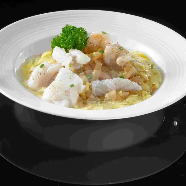 Kwetiao Seafood Siram Telur 'Small' | XO Cuisine, Mall Tunjungan Plaza