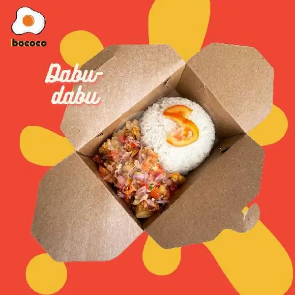Chicken Dabu Ricebox | Bococo Food Corner, Pahlawan