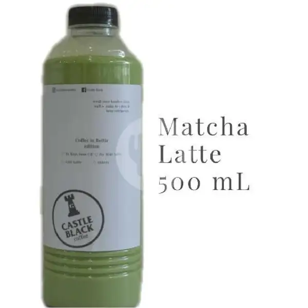Matcha Latte 500 mL | Castle Black, Dago