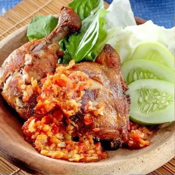 Paha Ayam Goreng + Tahu Tempe | K' Uzie Fried Chihken