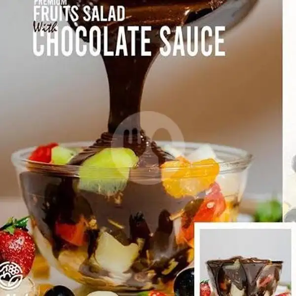 Sabu Lumer Sauce Cokelat 750ml | Salad Buah Lumer Segar