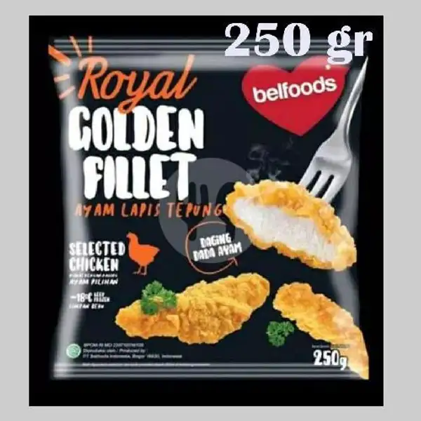 Golden Fillet Royal Belfoods 250 gr | Nopi Frozen Food