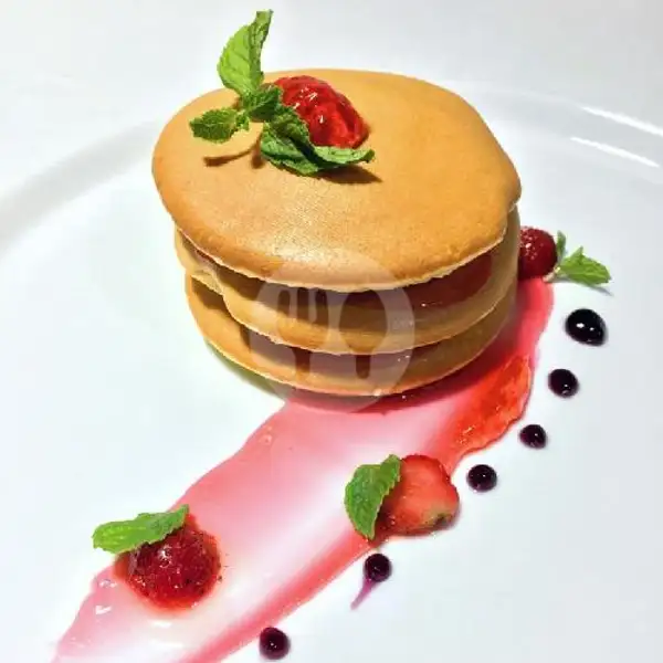 Pancake Strawberry Jam | Sixtynine Kitchen, Kerobokan