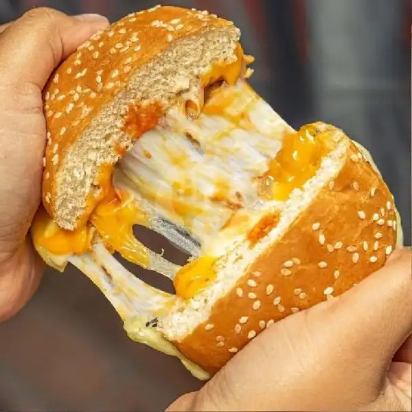 Triple Cheese Burger | Kebab Turki Babarafi Limbangan, Bendungan