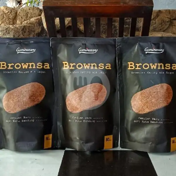 Brownsa Brownies Kering Ala Sagon 90gr | Otakcinong Shop, Garuda