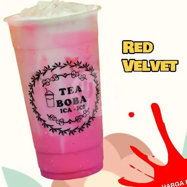 Red Velvet Medium | Tea Boba Ica Ici