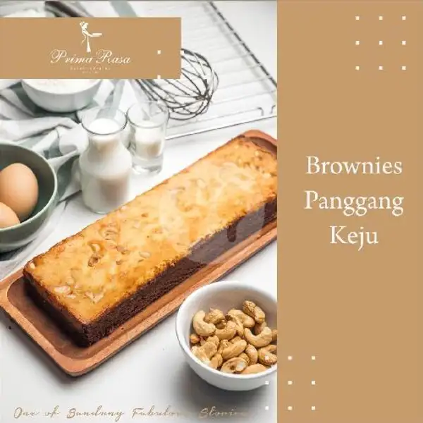 Prima Rasa Brownies Panggang Keju | Aghniya Store