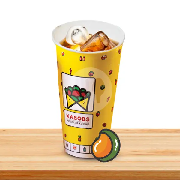 Ice Mango Tea | KABOBS – Premium Kebab, DMall