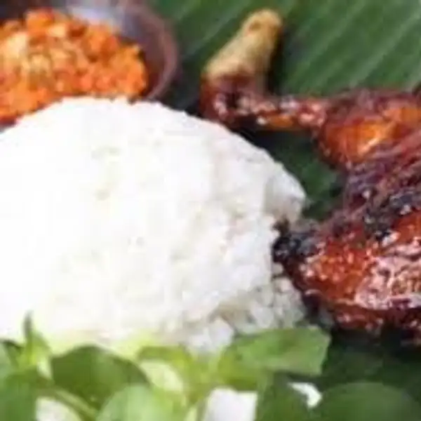 Ayam Bakar Madu +nasi | Nasi Ayam Betutu Bu Agus, Denpasar