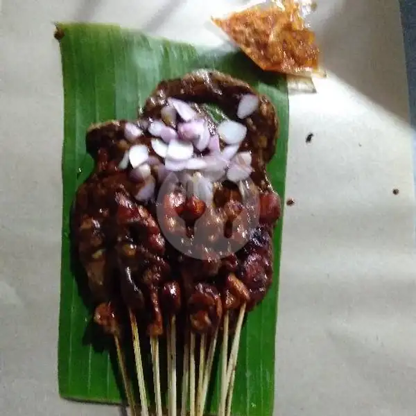Sate Ayam Jumbo + Bumbu Kacang + Bawang Merah | Warung Sate Taretan Madura, Denpasar