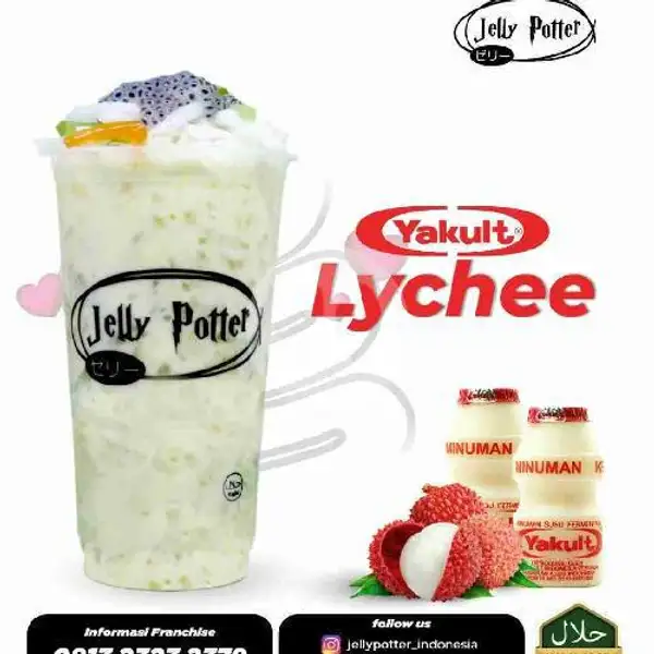 Lychee Mix Yakult | Jelly Potter, Neglasari