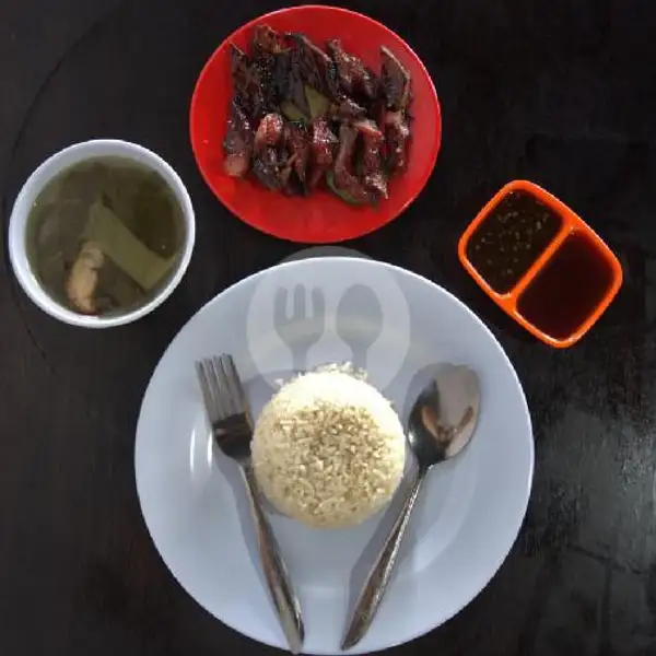 Nasi Putih Chasio Madu / Garing | Cha Sio Pui Ahui