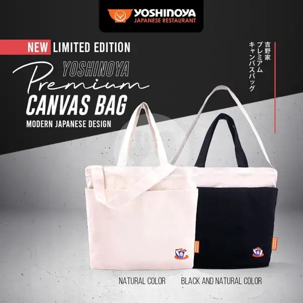 Yoshinoya Canvas Bag | YOSHINOYA, Suryopranoto