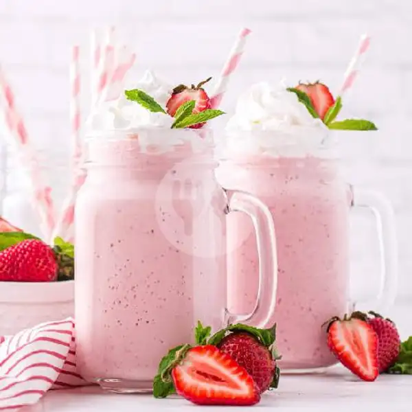 Strawberry Milk | Batagor Teh Endang, Mie Goreng Aneka Minuman Dingin, Batununggal