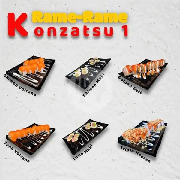 Konzatsu 1 | Tanoshii Sushi, KMS Food Court