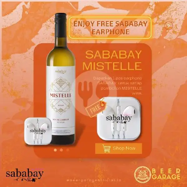 Sababay Mistelle 750ml + Free Gift Earphone! | Beer Garage, Ruko Bolsena