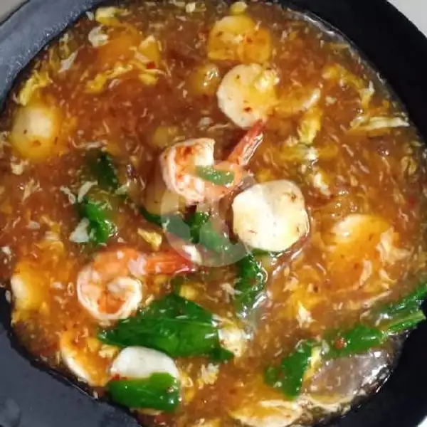 Kwetiau Basah Sambal | Soup Ikan 66 Golden King Foodcourt, Bengkong
