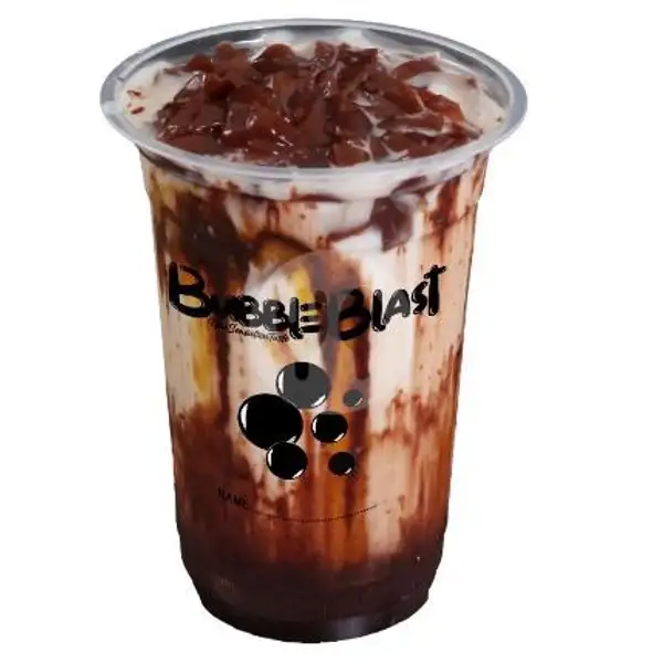 Konyaku Choco Jelly Milo | Minuman Bubble Blast