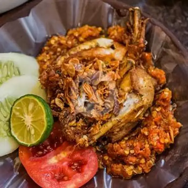 Ayam Sambal Korek | Hot Chicken Dinner, Pekanbaru