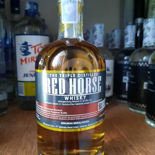 Whisky - Red Horse 500 Ml | KELLER K Beer & Soju Anggur Bir, Cicendo