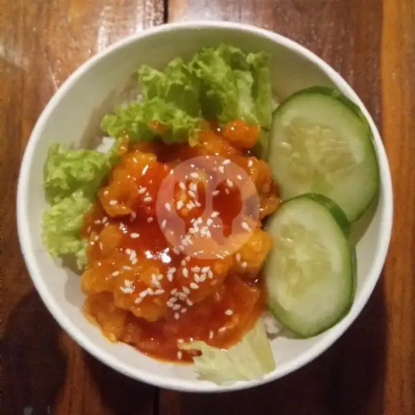 Ayam Saus Padang Rice Bowl | RICE BOWL INTEH