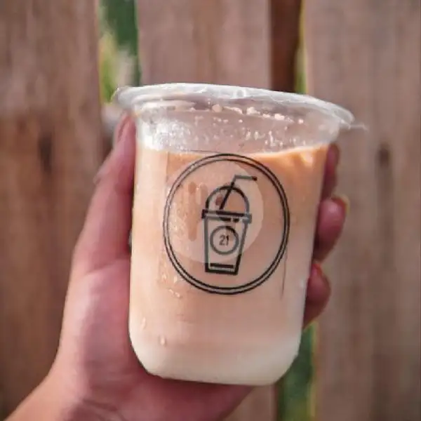Caffe Latte Ice | Kedai 21, Pangeran Samudera