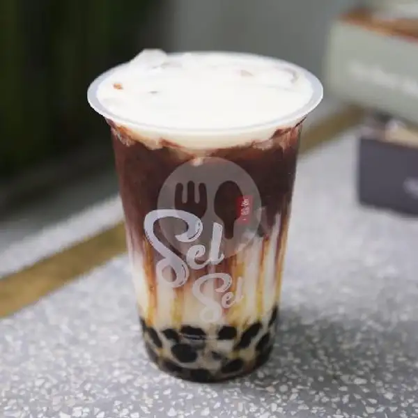 Madness Choco + Bubble + Cheese | Sel-Sel Cheese Tea Laban