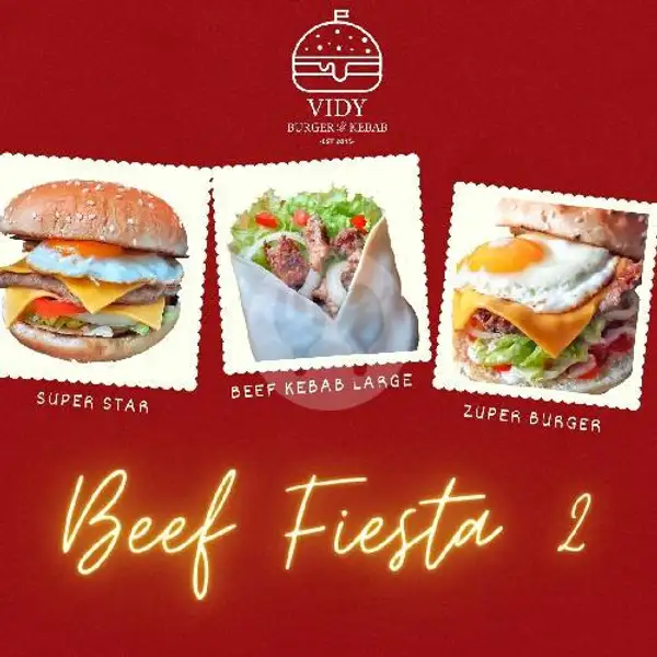 Beef Fiesta 2 | Vidy Burger & Kebab, Renon
