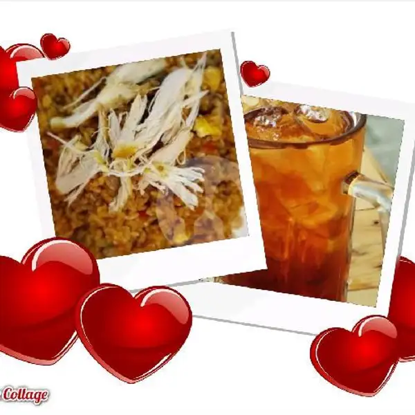 Paket Nasi Goreng Ayam+es Teh | Nasi Goreng Rizky Banyuwangi, Bypass Ngurah Rai